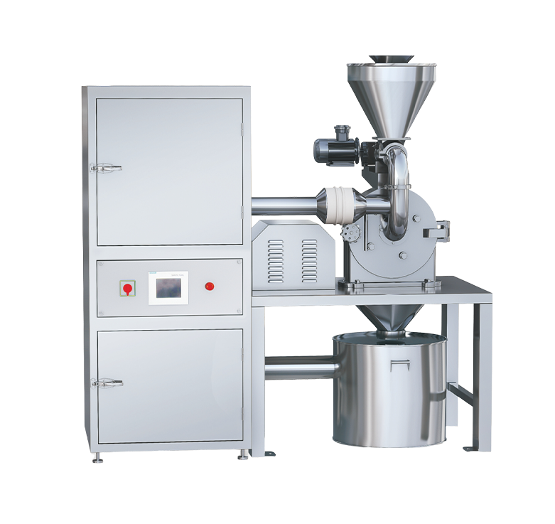 低温无粉尘粉碎机